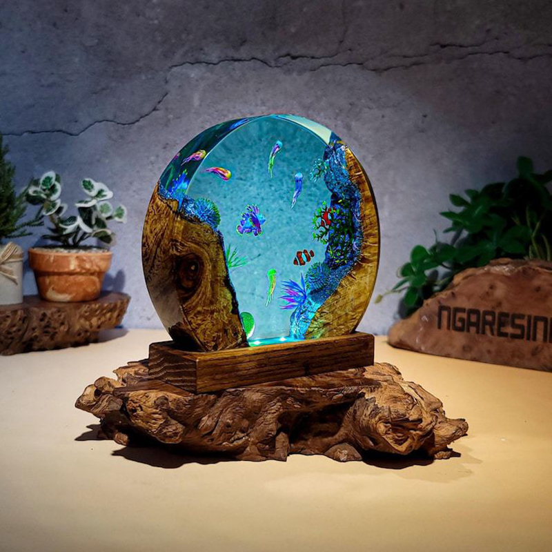 Ocean Aquarium Organism Resin  - Resin Art Baby recension och pris