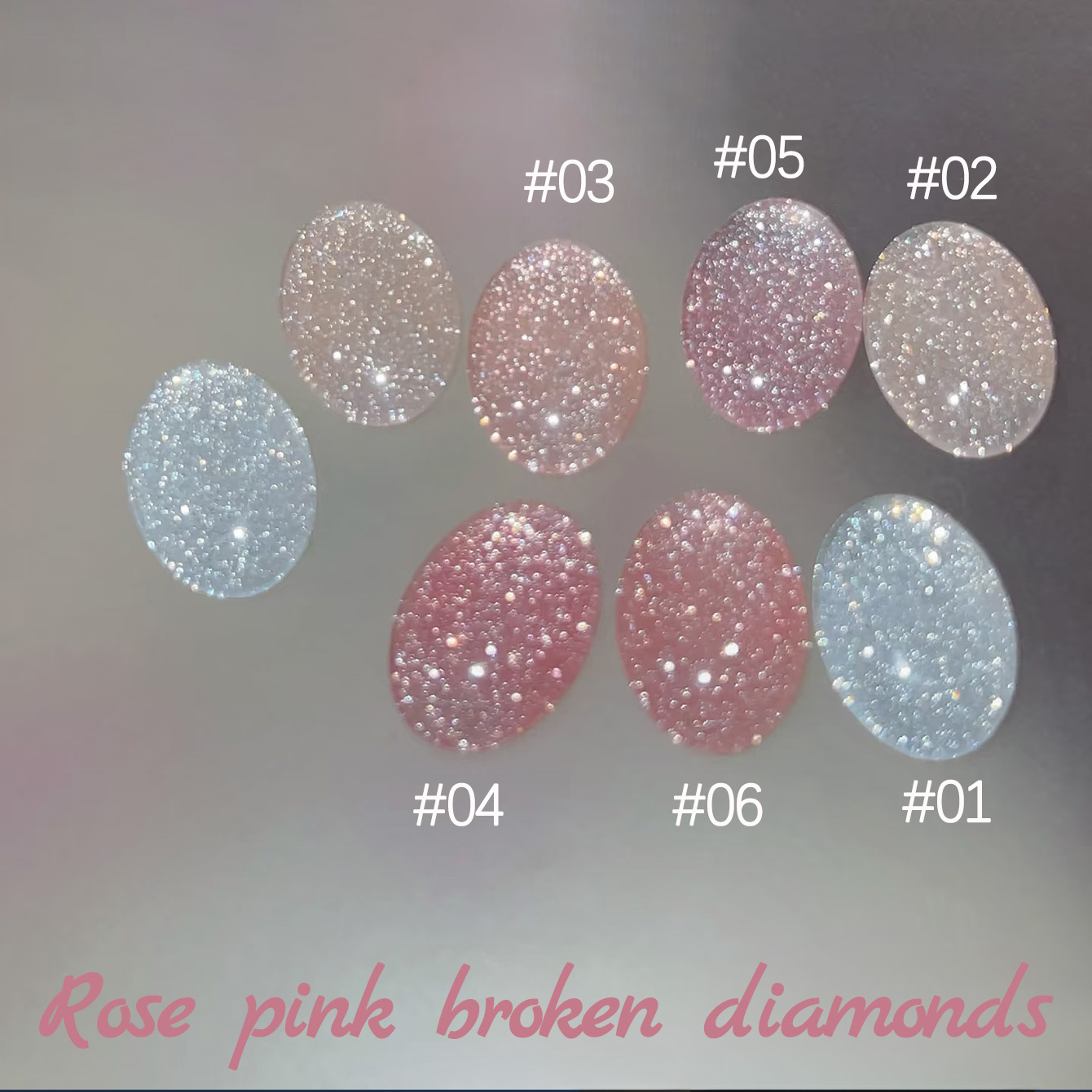 1-6pcs TC 2025 New Pink Naked  - Resin Art Rose recension och pris