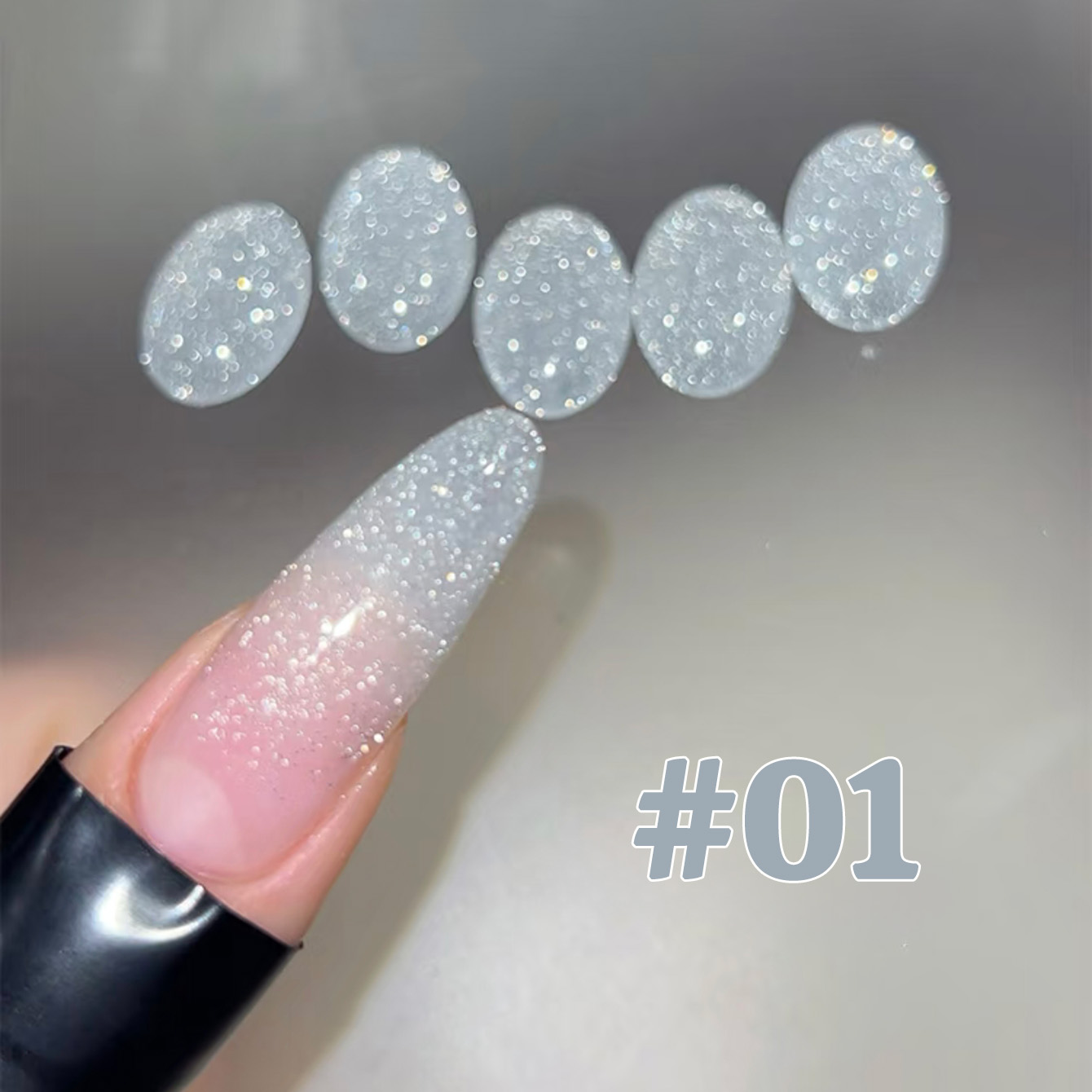 1-6pcs TC 2025 New Pink Naked  - Resin Art Rose recension och pris