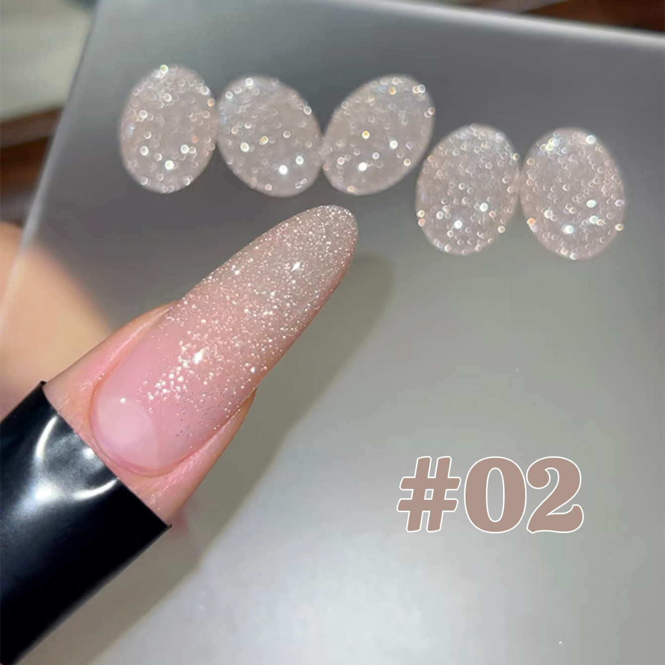 1-6pcs TC 2025 New Pink Naked  - Resin Art Rose recension och pris