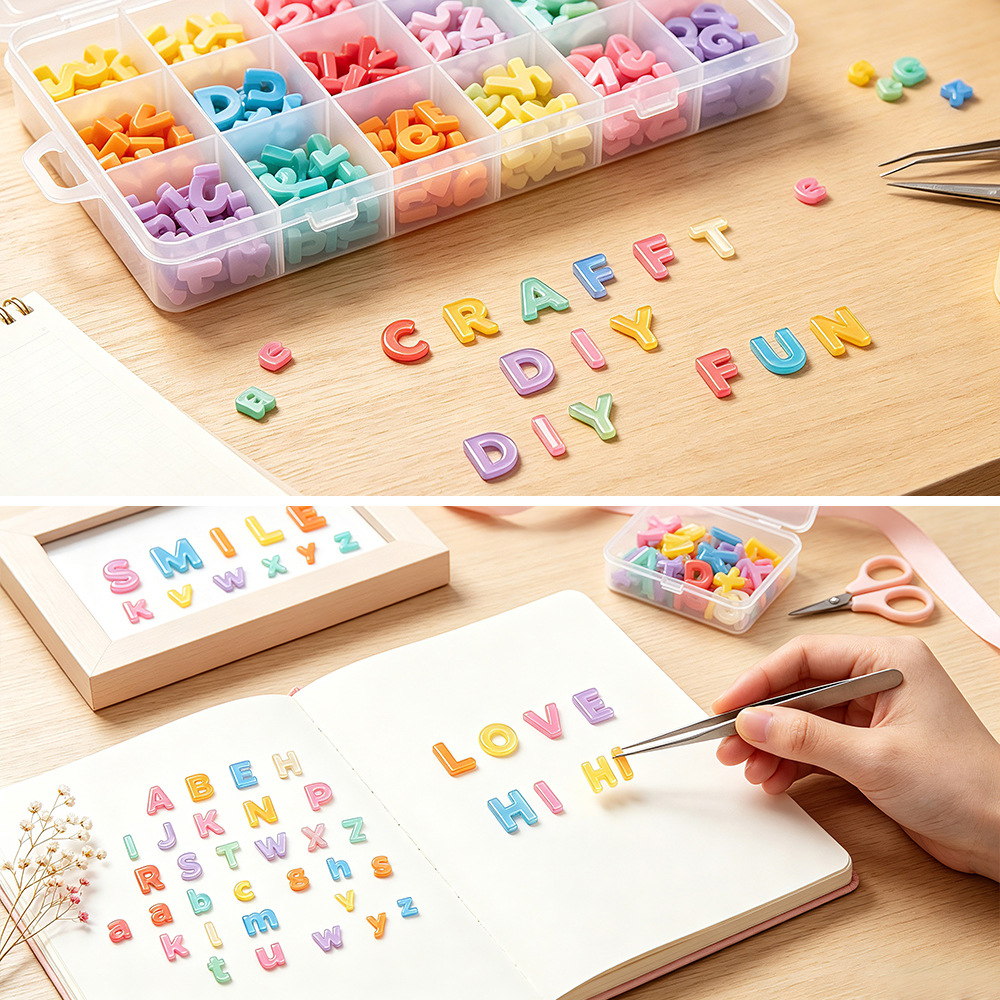 2Pcs Mini Letter Silicone Mold - Resin Art Alphabet recension och pris