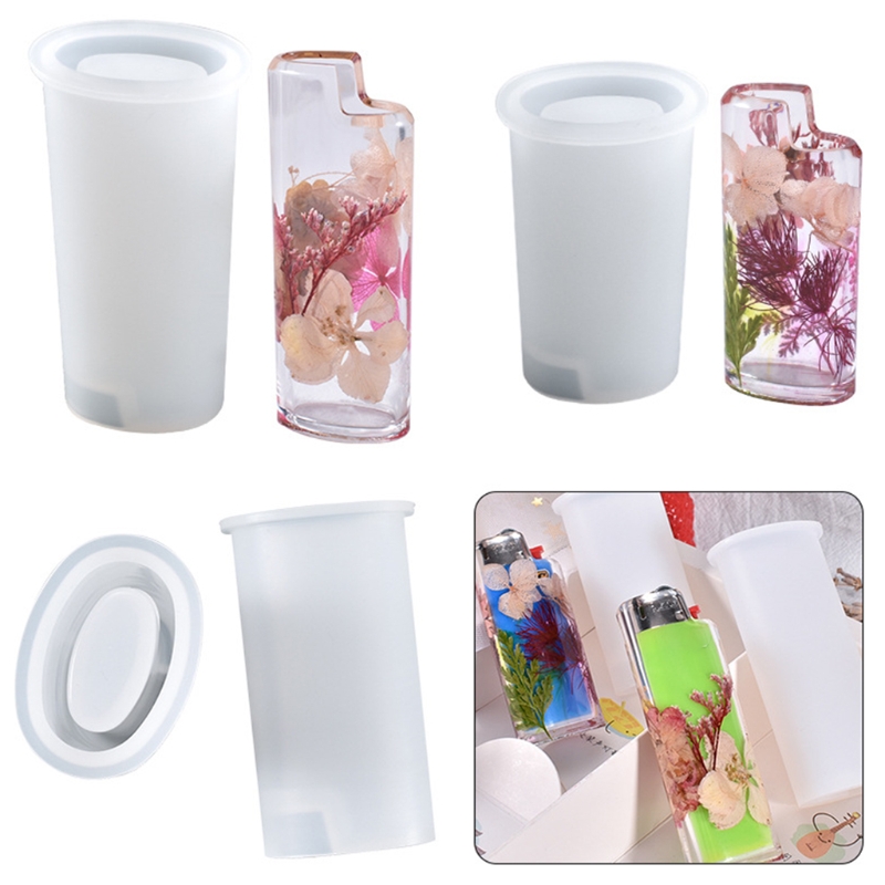 Cigarette Lighter Cover Silico - Resin Art Case recension och pris