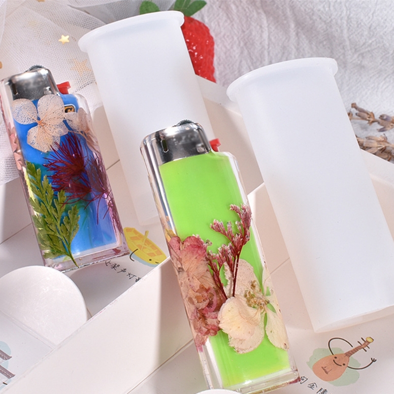 Cigarette Lighter Cover Silico - Resin Art Case recension och pris