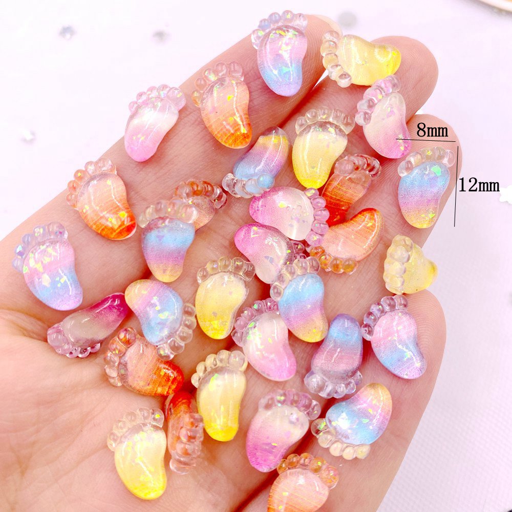 50pcs Glitter Resin Colorful M - Resin Art Baby recension och pris