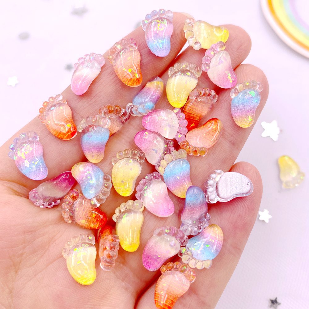 50pcs Glitter Resin Colorful M - Resin Art Baby recension och pris