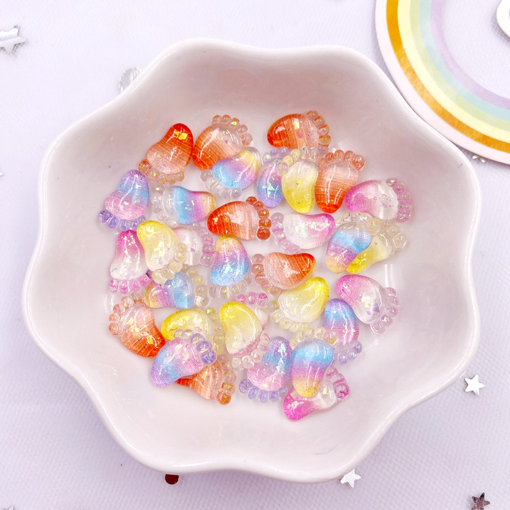 50pcs Glitter Resin Colorful M - Resin Art Baby recension och pris