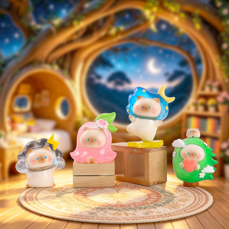 Cute Cat Weather Roaming littl - Resin Art Case recension och pris