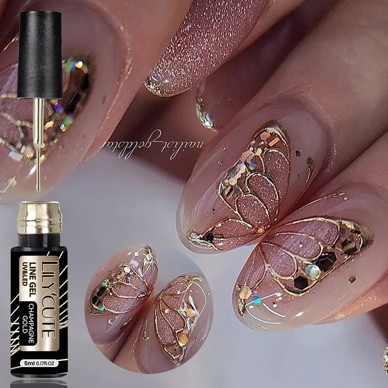 LILYCUTE 5ml Super Bright Meta - Resin Art Rose recension och pris